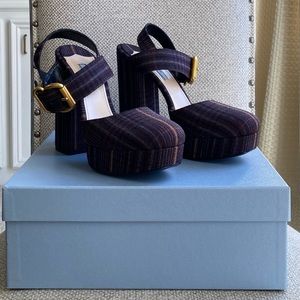 Prada Bordeaux Platform